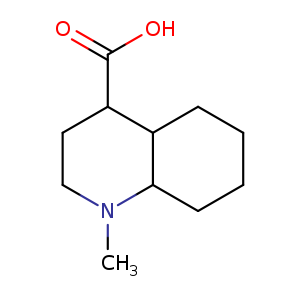 1-methyl-decahydroquinoline-4-carboxylic acid, Mixture of diastereomers
