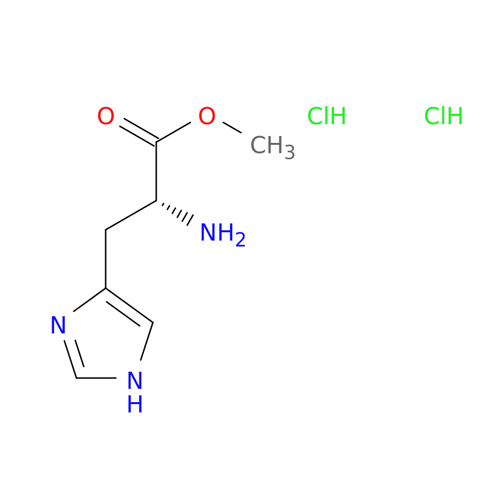 (R)-Methyl 2-Amino-3-(1H-Imidazol-4-Yl)Propanoate Dihydrochloride