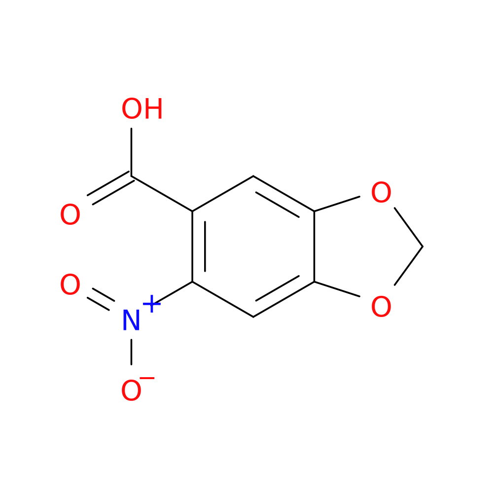 6-Nitro-1,3-benzodioxole-5-carboxylic acid
