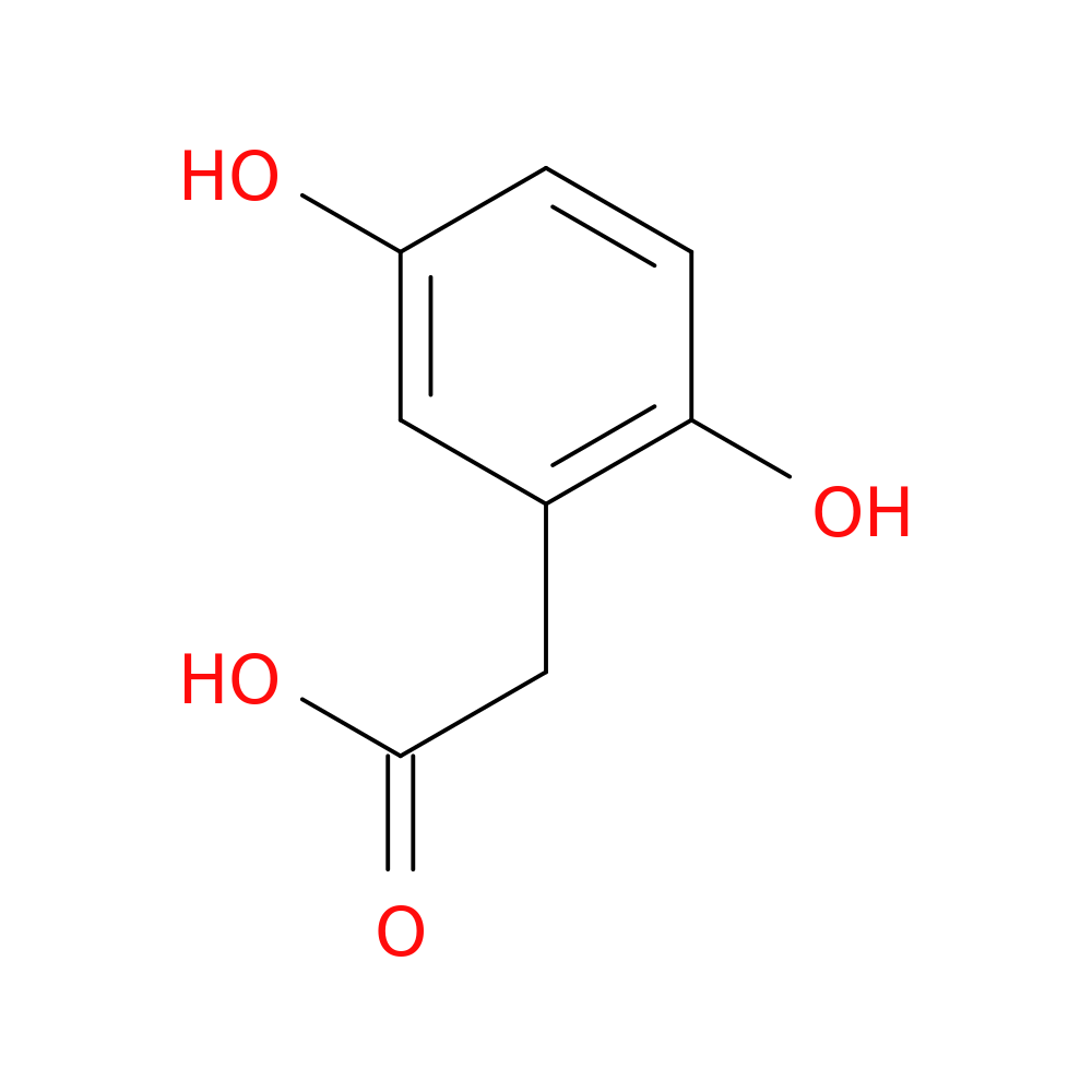 2-(2,5-Dihydroxyphenyl)Acetic Acid