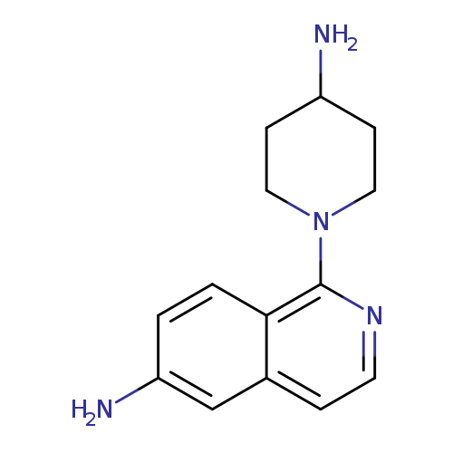1-(4-aminopiperidin-1-yl)isoquinolin-6-amine
