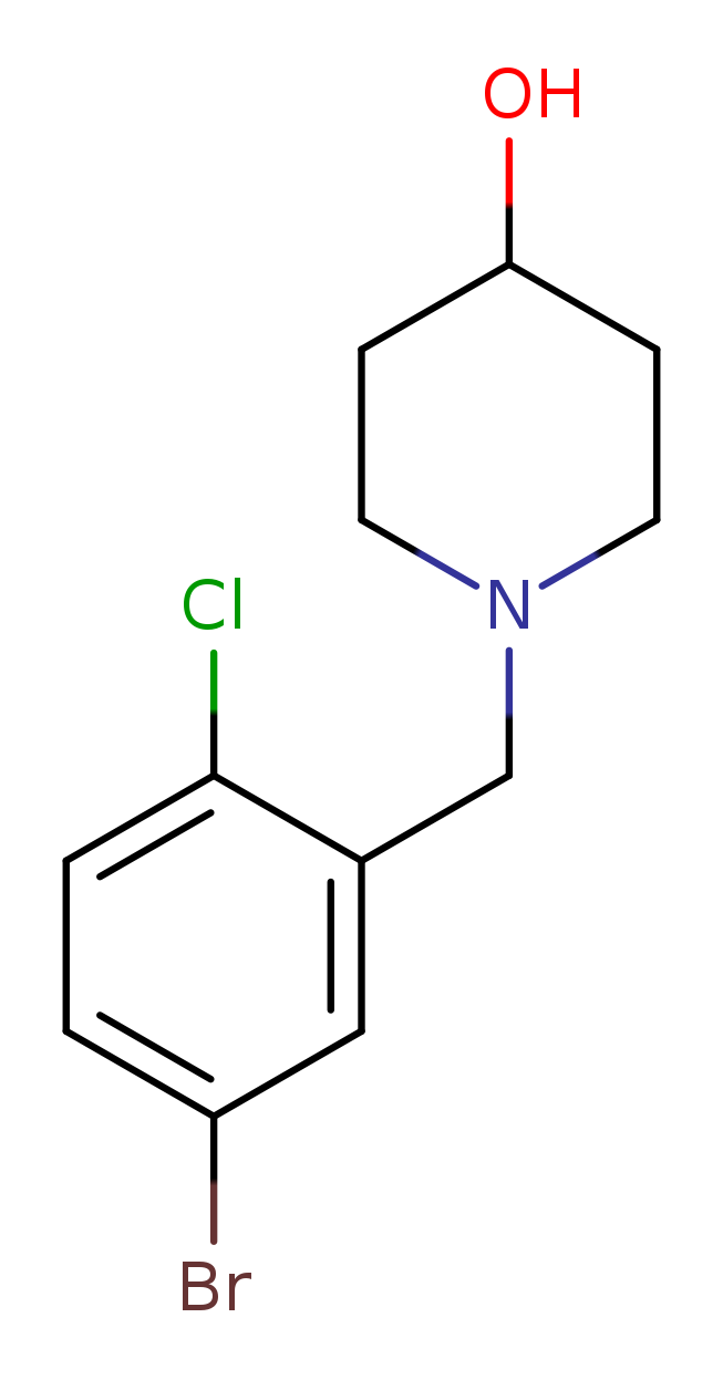 1-(5-broMo-2-chlorobenzyl)piperidin-4-ol