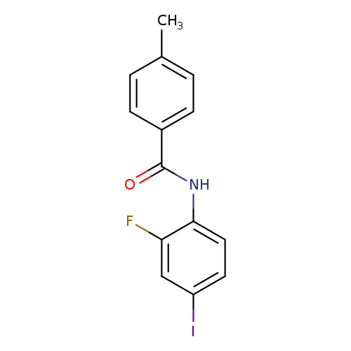 N-(2-Fluoro-4-iodophenyl)-4-methylbenzamide