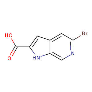5-Bromo-1H-pyrrolo[2,3-c]pyridine-2-carboxylic acid