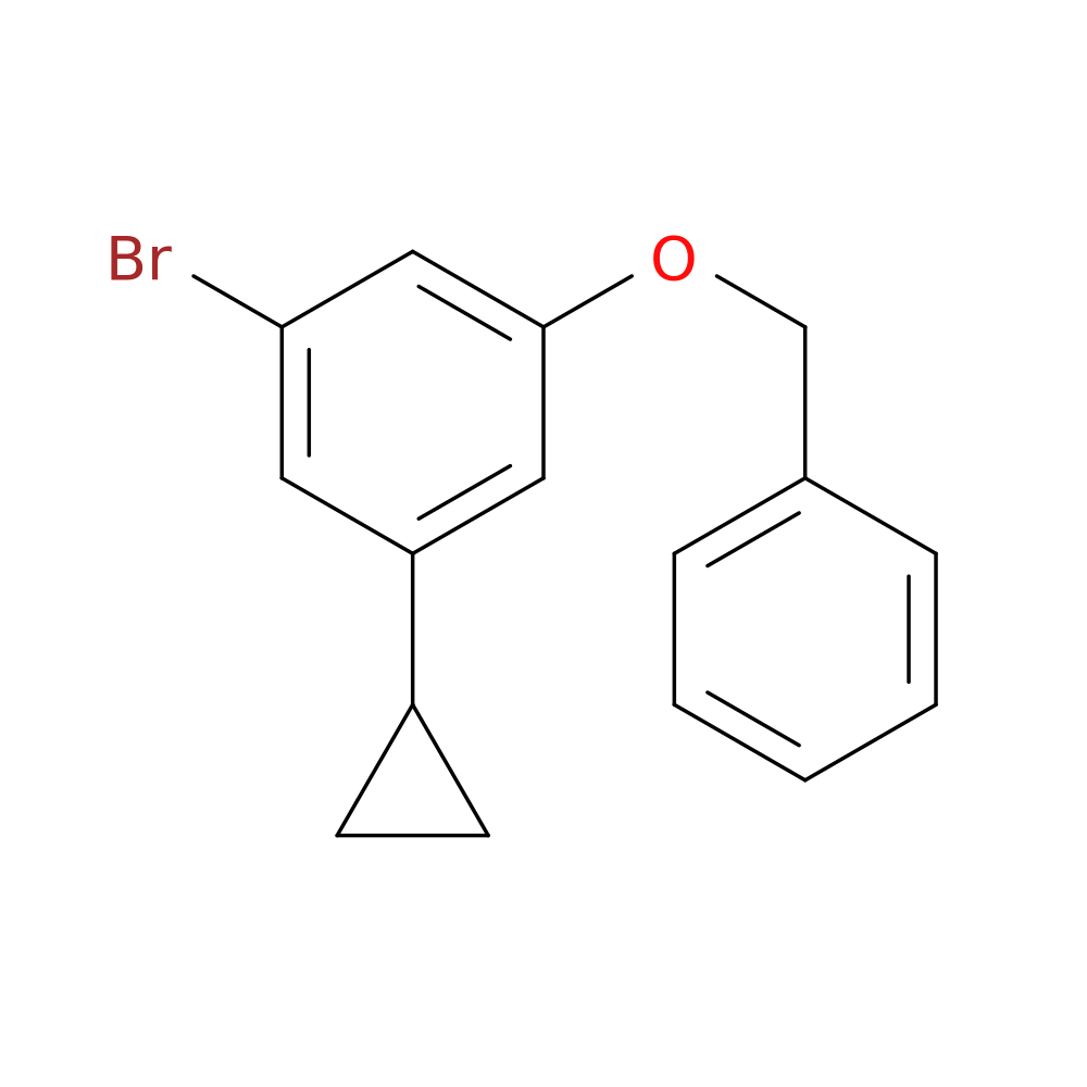 1-(benzyloxy)-3-bromo-5-cyclopropylbenzene