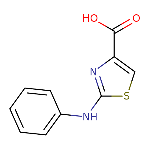 4-Thiazolecarboxylic acid, 2-(phenylamino)-
