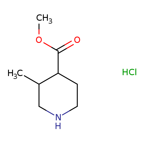 methyl 3-methylpiperidine-4-carboxylate hydrochloride