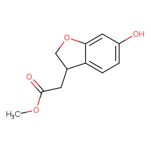 3-Benzofuranaceticacid,2,3-dihydro-6-hydroxy-,Methylester