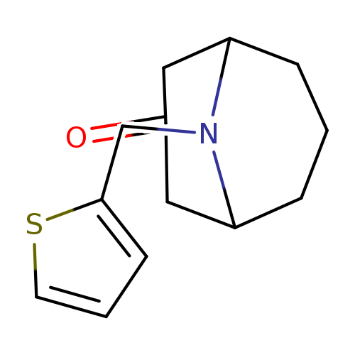 9-(thiophen-2-ylmethyl)-9-azabicyclo[3.3.1]nonan-3-one