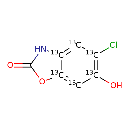 6-Hydroxy Chlorzoxazone-13C6