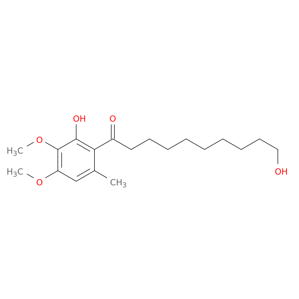 6-(10-Hydroxydecanoyl)-2,3-Dimethoxy-5-Methylphenol