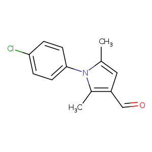 1-(4-Chlorophenyl)-2,5-dimethyl-1h-pyrrole-3-carbaldehyde
