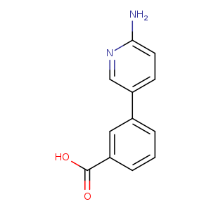 3-(6-Aminopyridin-3-yl)benzoic acid