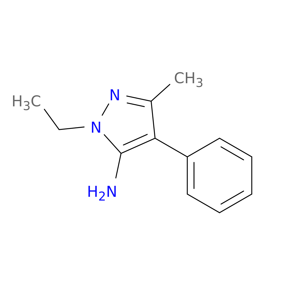 1-ethyl-3-methyl-4-phenyl-1H-pyrazol-5-amine
