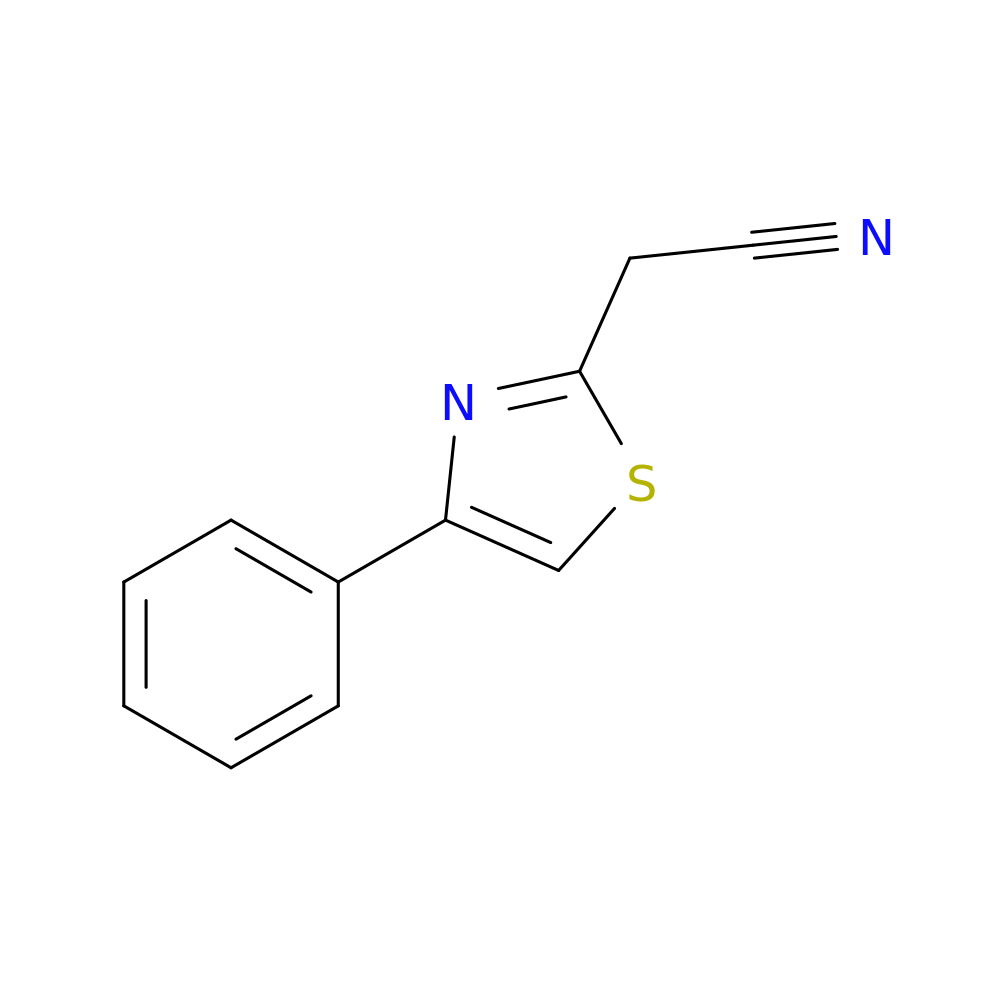 2-(4-Phenylthiazol-2-yl)acetonitrile