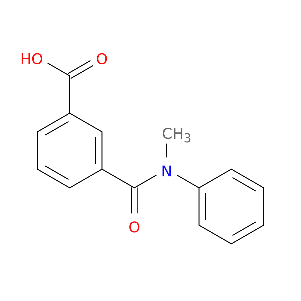 3-[methyl(phenyl)carbamoyl]benzoic acid