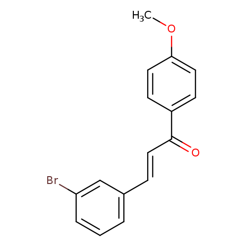 (2E)-3-(3-bromophenyl)-1-(4-methoxyphenyl)prop-2-en-1-one