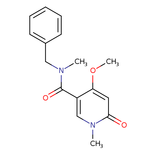 N-benzyl-4-methoxy-N,1-dimethyl-6-oxo-1,6-dihydropyridine-3-carboxamide