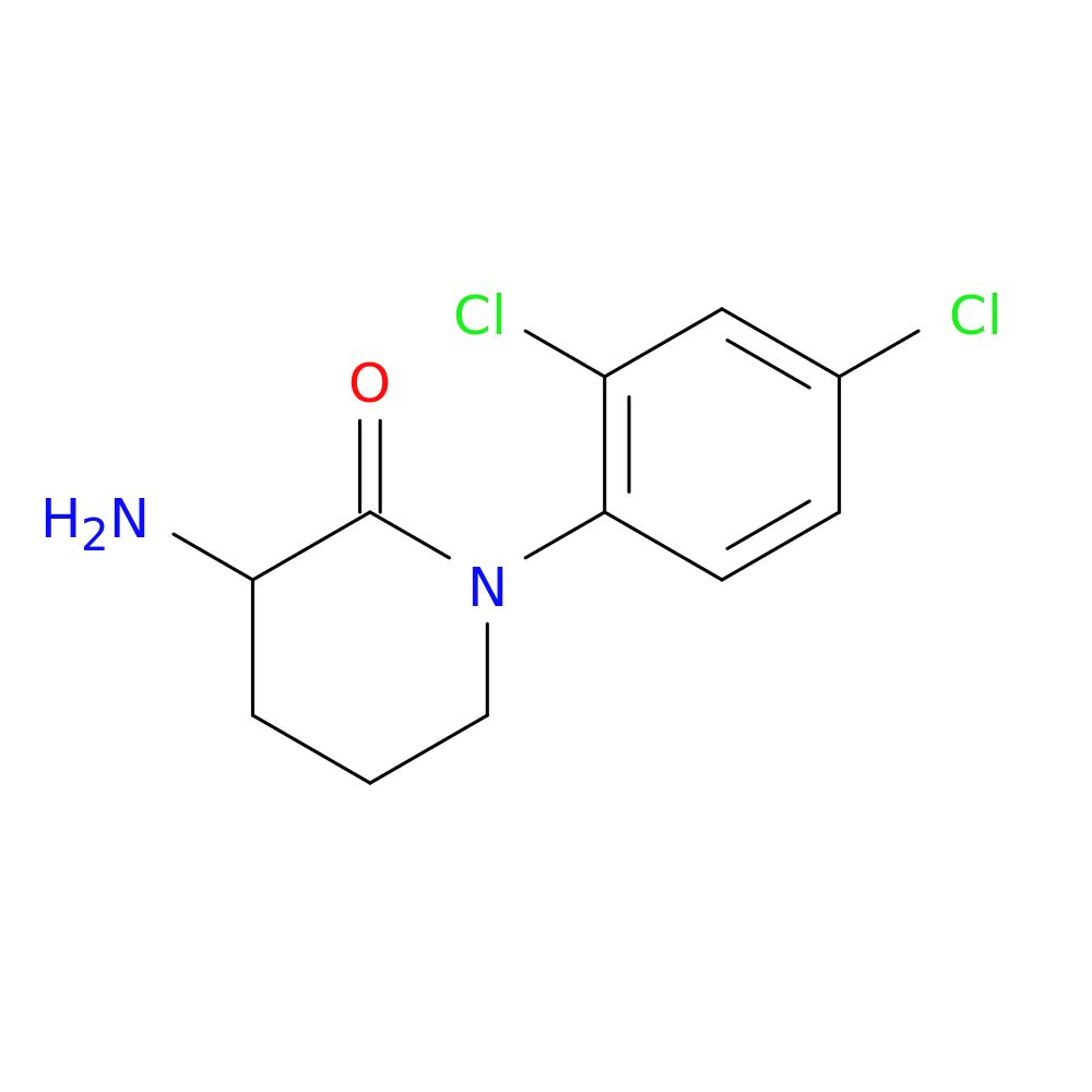 3-amino-1-(2,4-dichlorophenyl)piperidin-2-one