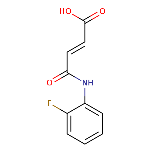 (2Z)-4-[(2-FLUOROPHENYL)AMINO]-4-OXOBUT-2-ENOIC ACID
