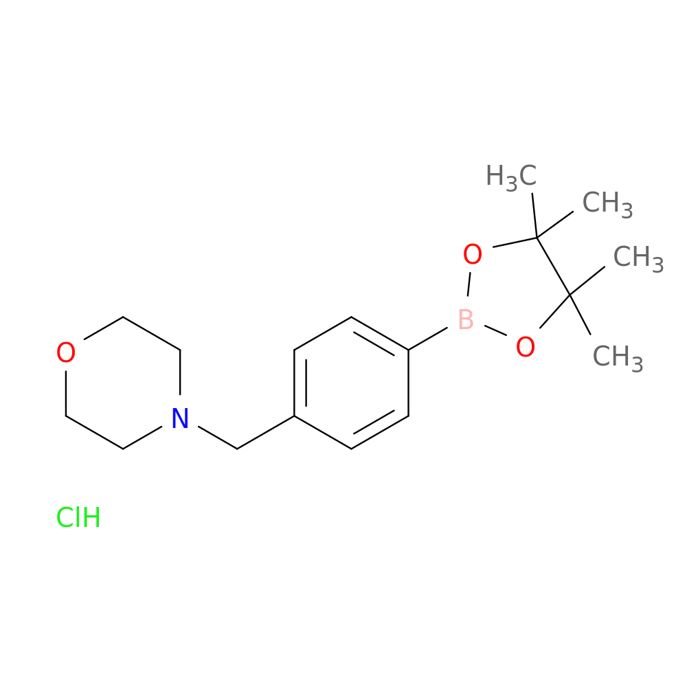 4-(4-Morpholinomethyl)phenylboronic acid pinacol ester, HCl