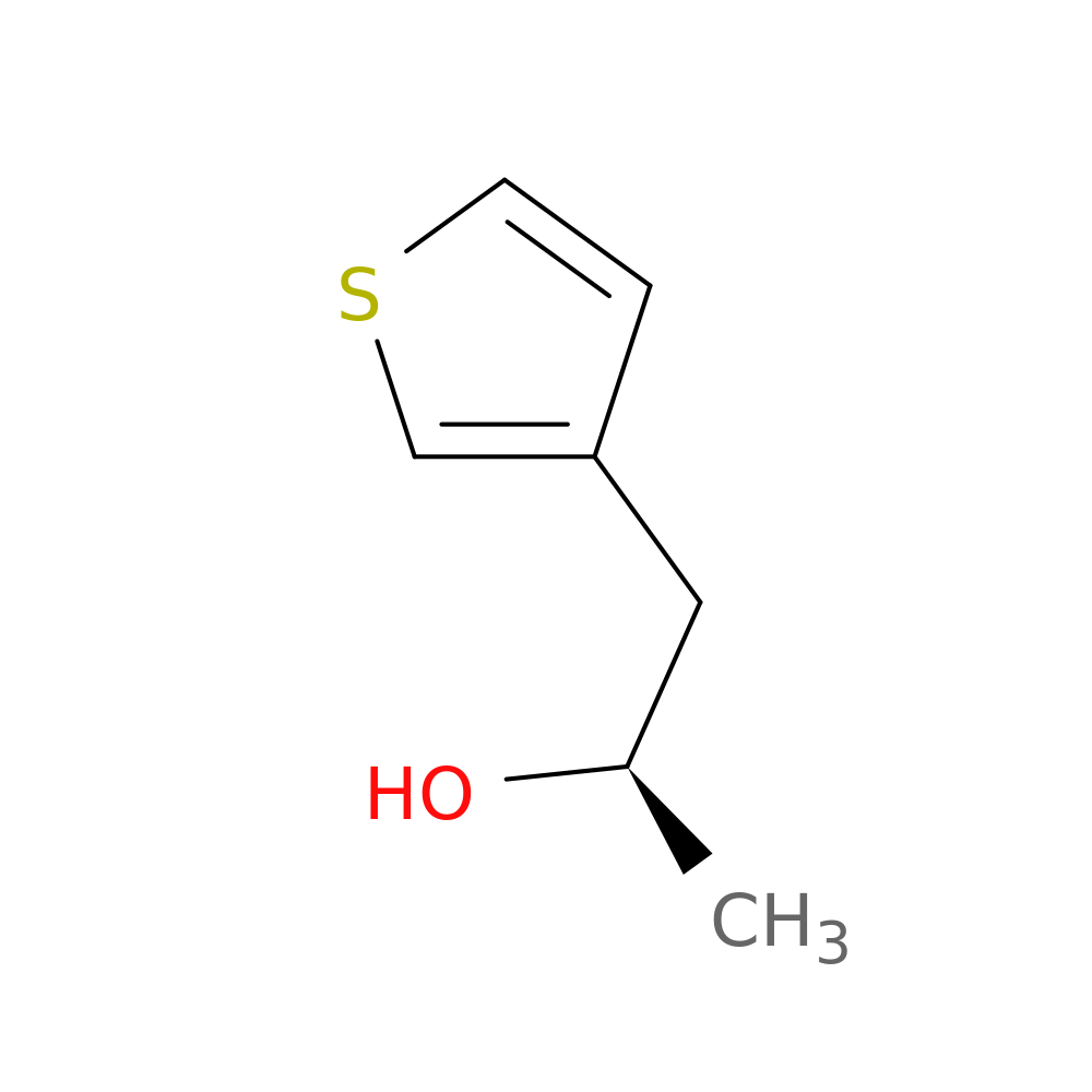 (2R)-1-(thiophen-3-yl)propan-2-ol