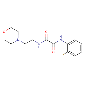 N-(2-fluorophenyl)-N'-[2-(morpholin-4-yl)ethyl]ethanediamide