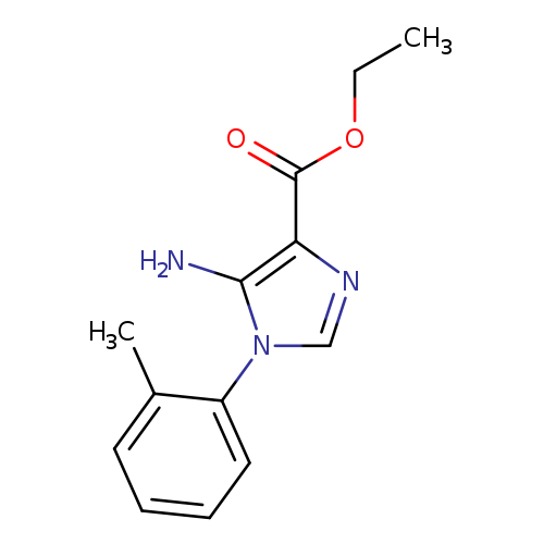 ethyl 5-amino-1-(2-methylphenyl)-1H-imidazole-4-carboxylate