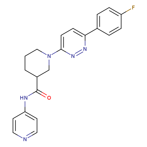 1-[6-(4-fluorophenyl)pyridazin-3-yl]-N-(pyridin-4-yl)piperidine-3-carboxamide