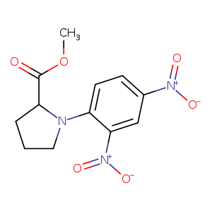 Methyl 1-(2,4-dinitrophenyl)prolinate
