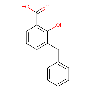 3-benzyl-2-hydroxybenzoic acid