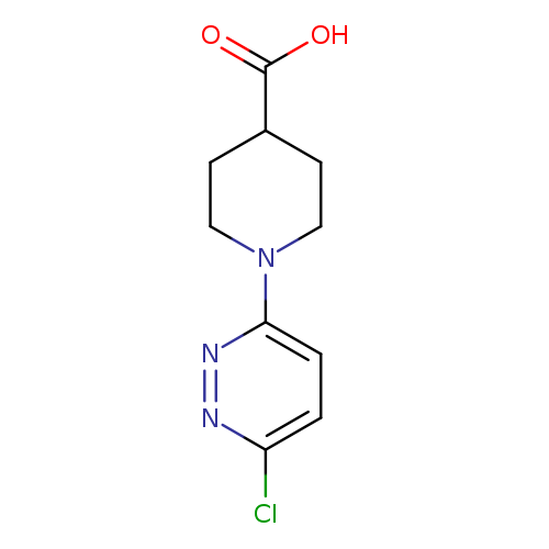 1-(6-Chloropyridazin-3-yl)piperidine-4-carboxylic acid