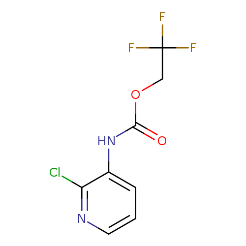 2,2,2-trifluoroethyl N-(2-chloropyridin-3-yl)carbamate