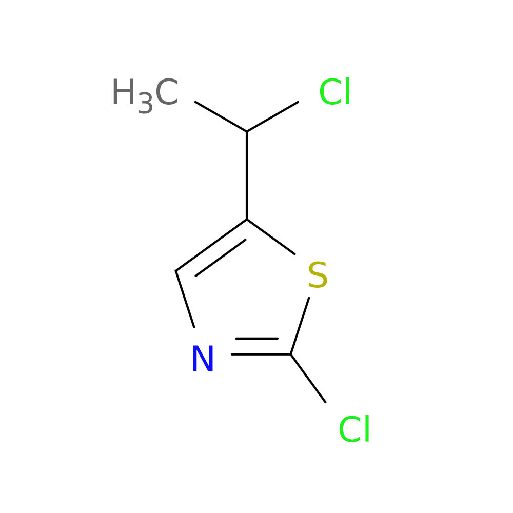 2-chloro-5-(1-chloroethyl)-1,3-thiazole