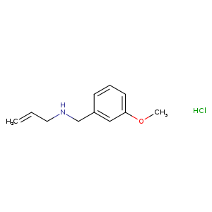 N-(3-methoxybenzyl)-2-propen-1-amine hydrochloride