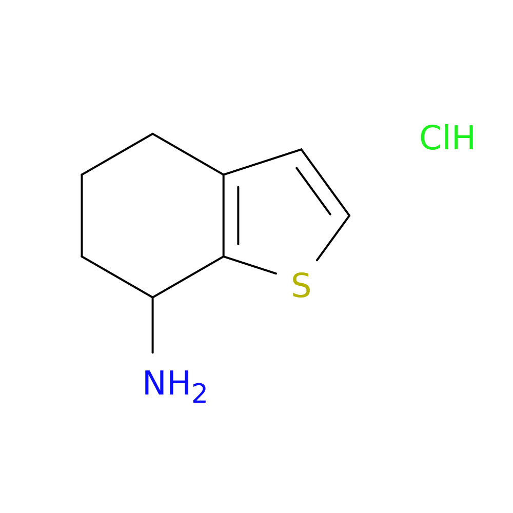 4,5,6,7-tetrahydro-1-benzothiophen-7-amine hydrochloride