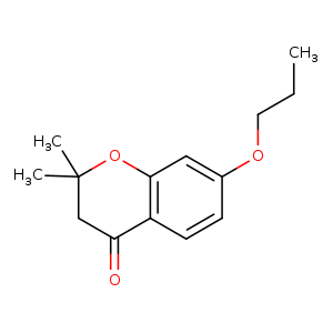 2,2-dimethyl-7-propoxy-3,4-dihydro-2H-1-benzopyran-4-one