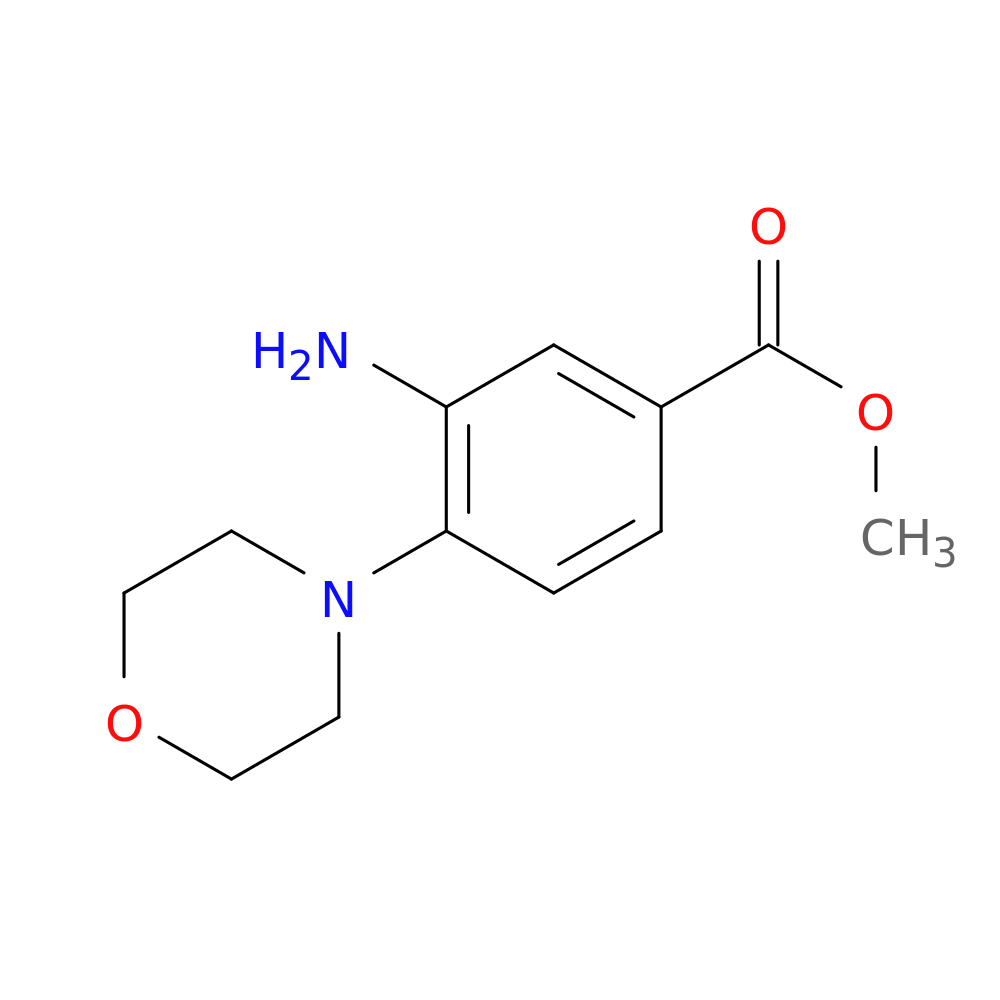 3-Amino-4-morpholin-4-yl-benzoic acid methyl ester