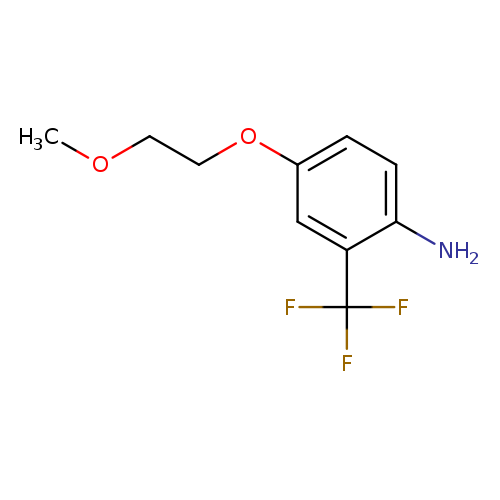 4-(2-Methoxyethoxy)-2-(trifluoromethyl)aniline