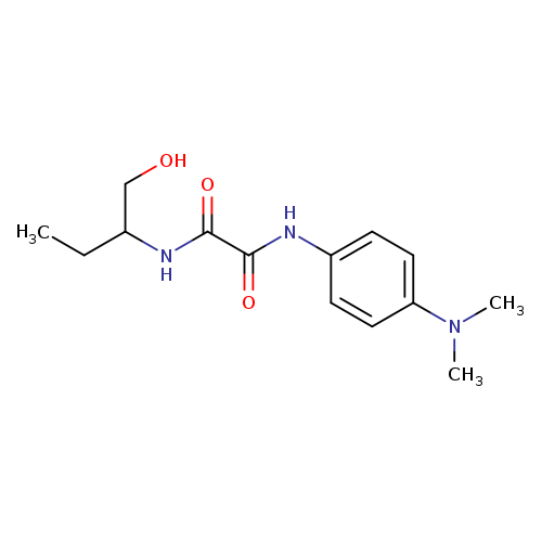 N'-[4-(dimethylamino)phenyl]-N-(1-hydroxybutan-2-yl)ethanediamide