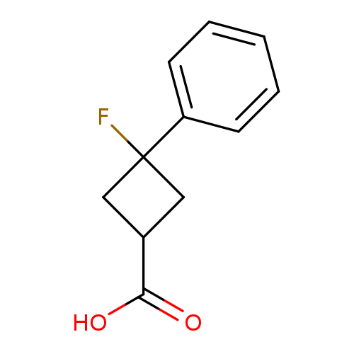 3-Fluoro-3-phenylcyclobutane-1-carboxylic acid