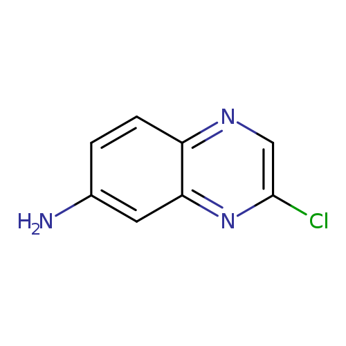 6-Quinoxalinamine, 3-chloro-