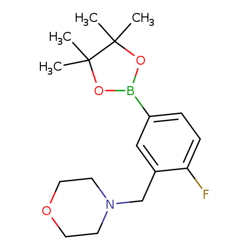 4-Fluoro-3-(morpholinomethyl)phenylboronic acid pinacol ester