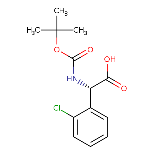 (2S)-2-(tert-butoxycarbonylamino)-2-(2-chlorophenyl)acetic acid