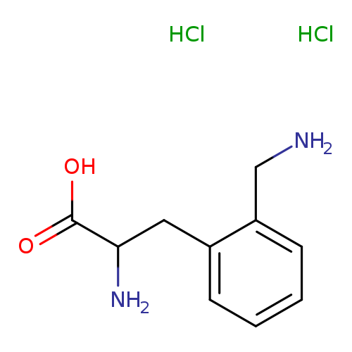 2-amino-3-[2-(aminomethyl)phenyl]propanoic acid dihydrochloride