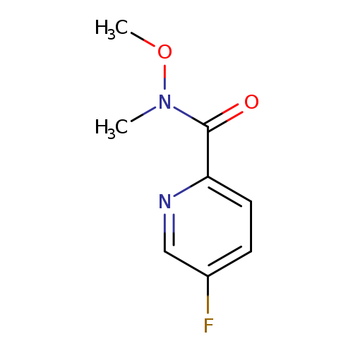5-fluoro-N-methoxy-N-methylpyridine-2-carboxamide