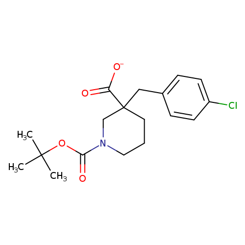 1-[(tert-Butyl)oxycarbonyl]-3-(4-chlorobenzyl)piperidine-3-carboxylic acid