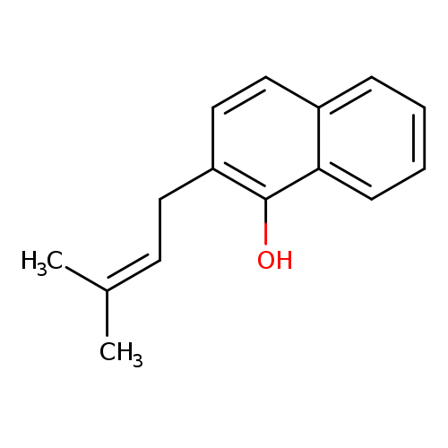 1-Hydroxy-2-Prenylnaphthalene