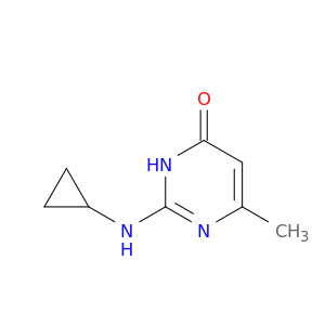 2-(Cyclopropylamino)-6-methylpyrimidin-4(3h)-one