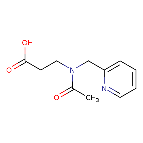 3-{N-[(pyridin-2-yl)methyl]acetamido}propanoicacid